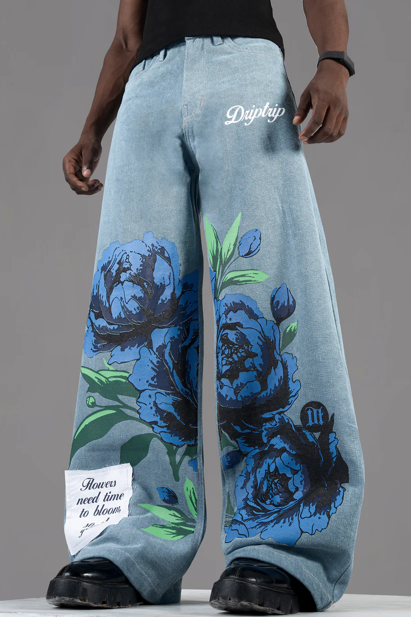 Blue Blossom Denims